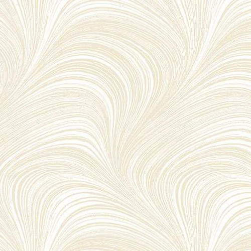  Benartex Fabric - Wave Texture 108" Flanel Cream 