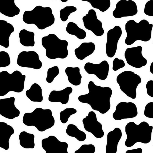  Blank Quilting Fabric - Skin Deep - Cow Black/White 