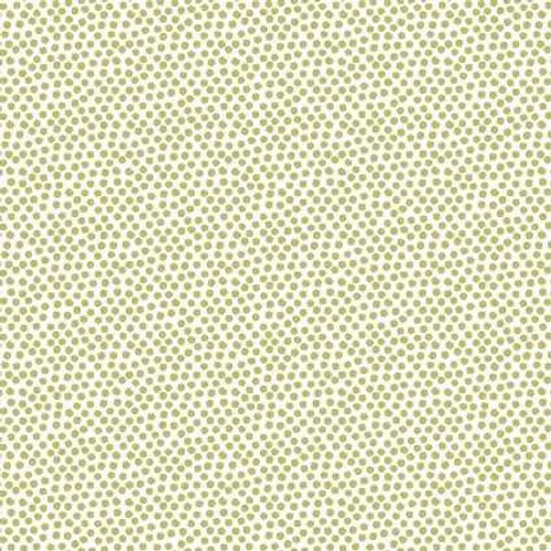 Contempo Fabric - Into the Woods - Dot Lime/White 