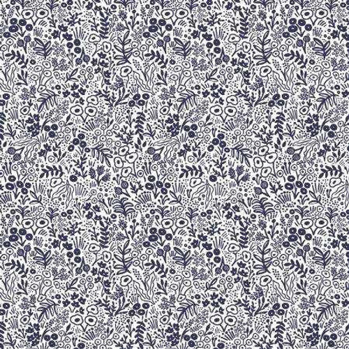  Cotton & Steel Fabric - Tapestry Lace - Navy 