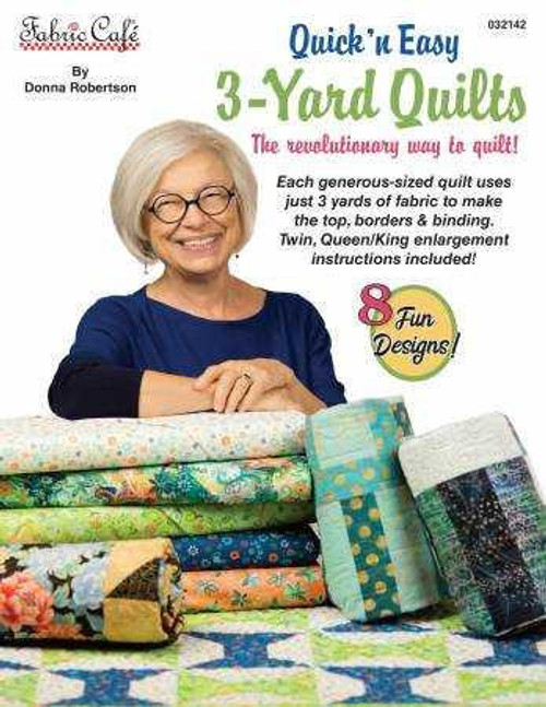  Fabric Cafe - Quick & Easy 3-Yard Quilts 