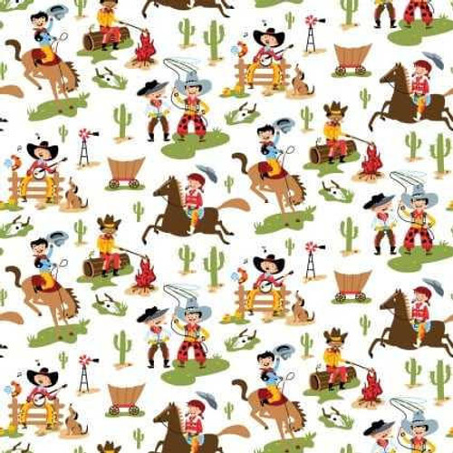  Freckle + Lollie Fabric - Howdy Pard'Ner - Little Buckaroos 