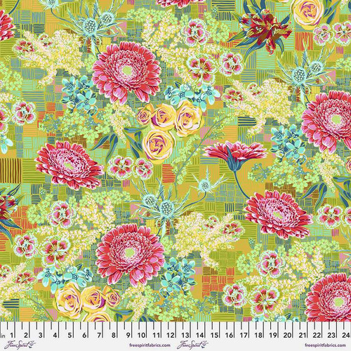  Free Spirit Fabric - Vivacious Tapestry - Meadow 