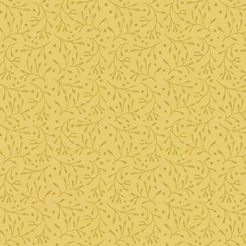  Henry Glass Fabric - Fall Potpourri Monochromatic Mustard 