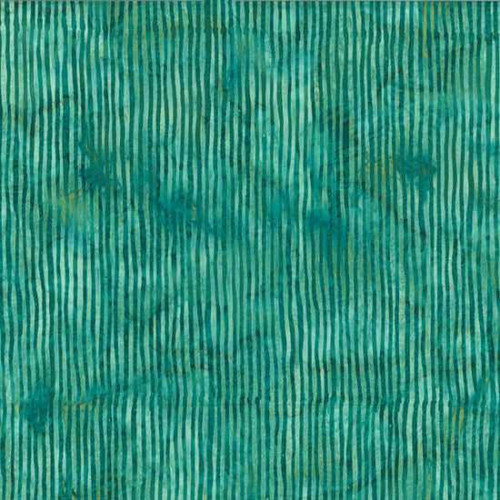 Hoffman Fabrics Hoffman Fabric - Turquoise Stripe Batiks 
