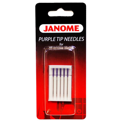  Janome Purple Tip Sewing Machine Needles 