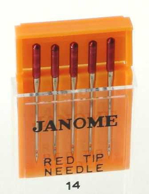  Janome Red Tip Needles (Size 14) 