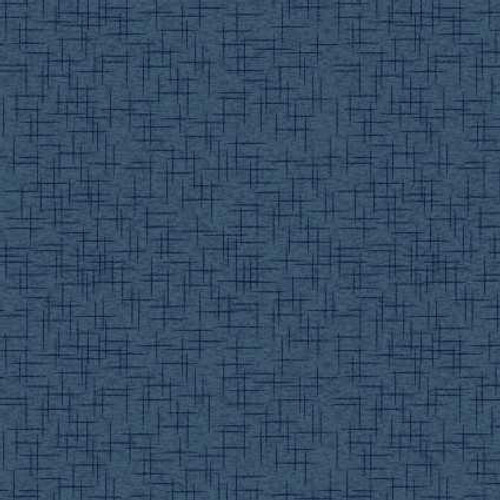  Maywood Studio Fabric - Kimberbell 108" - Linen Navy 