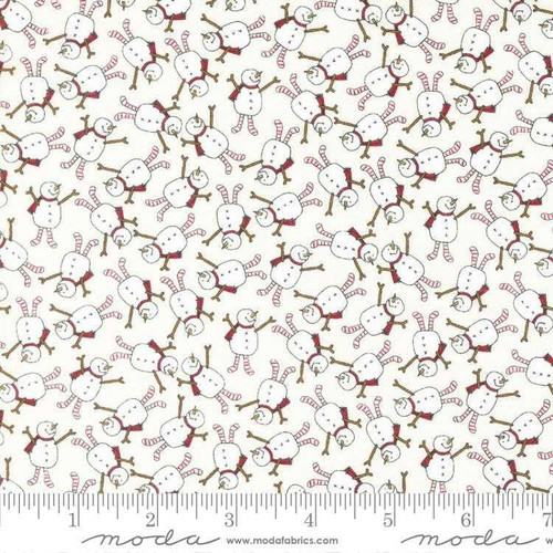  Moda Fabric - Blizzard - Snowmen Vanilla 