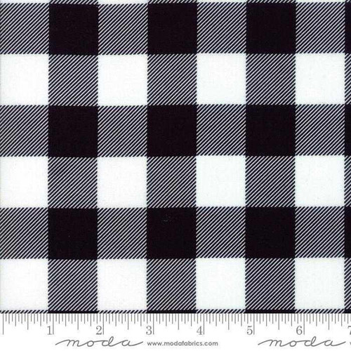  Moda Fabric - Buffalo Check Black/White 