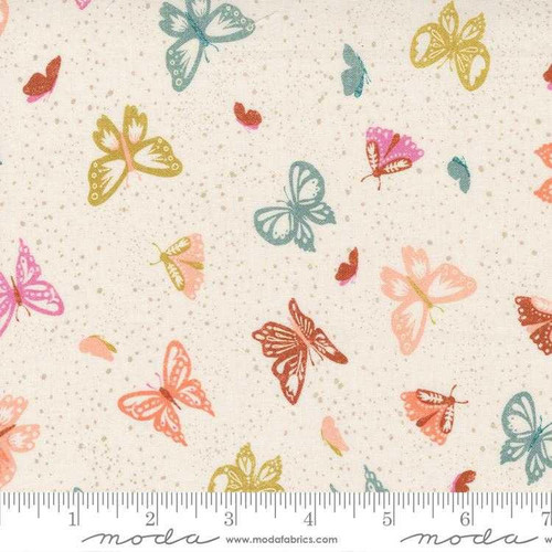  Moda Fabric - Songbook - Flutter - Unbleached 