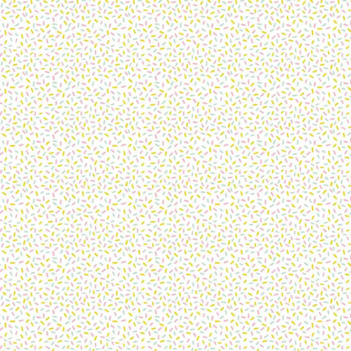  Northcott Fabric - American Road Trip Sprinkles - Multi/White 