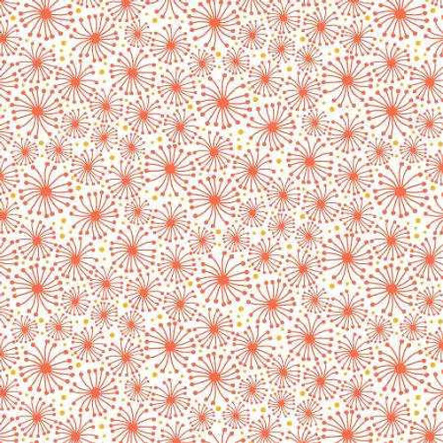 RJR Fabrics RJR Fabric - Flower Doodles - Dandelions - Orange 