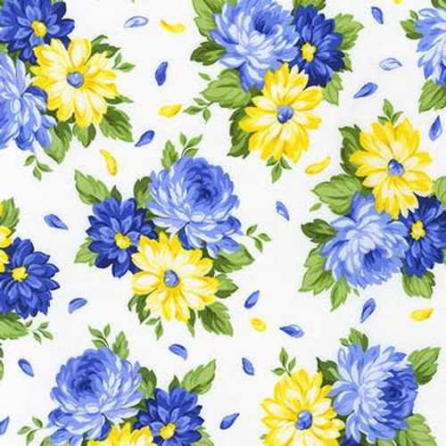 Robert Kaufman Fabrics Robert Kaufman Fabric - Flowerhouse Sunshine - Natural 