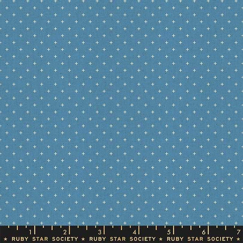  Ruby Star Society Fabric - Add It Up Chambray 