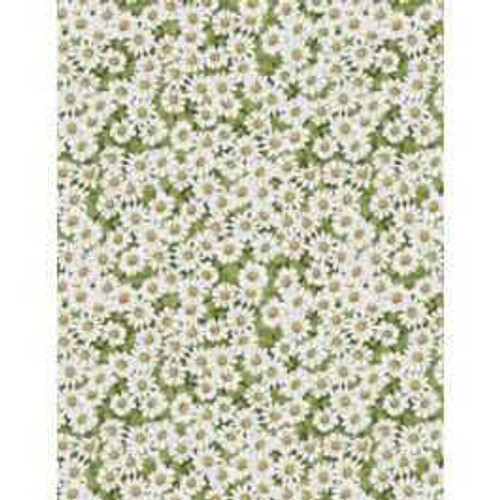  Wilmington Prints Fabric - Daisy Allover - Green 