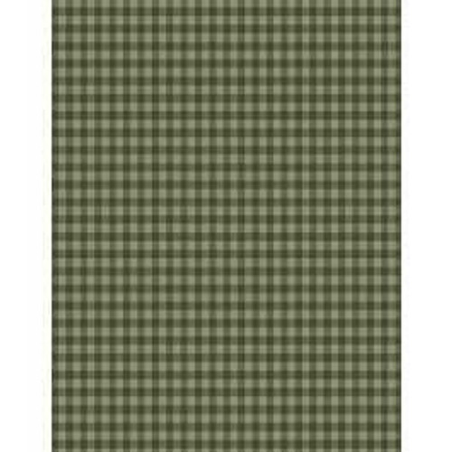 Wilmington Prints Fabric - Gingham - Dark Green 