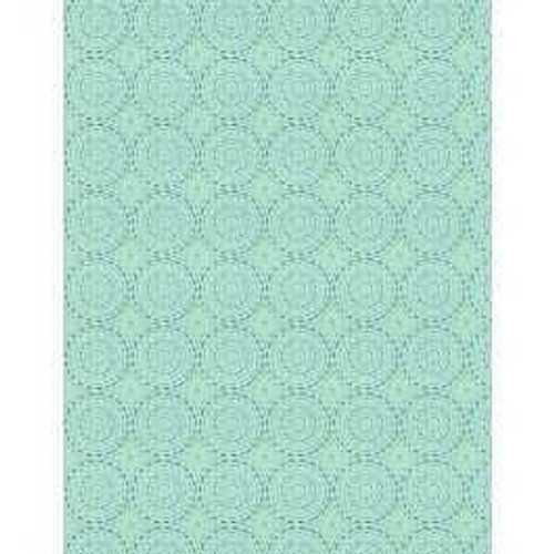  Wilmington Prints Fabric - Sew Little Time - Quilt Circle - Teal 